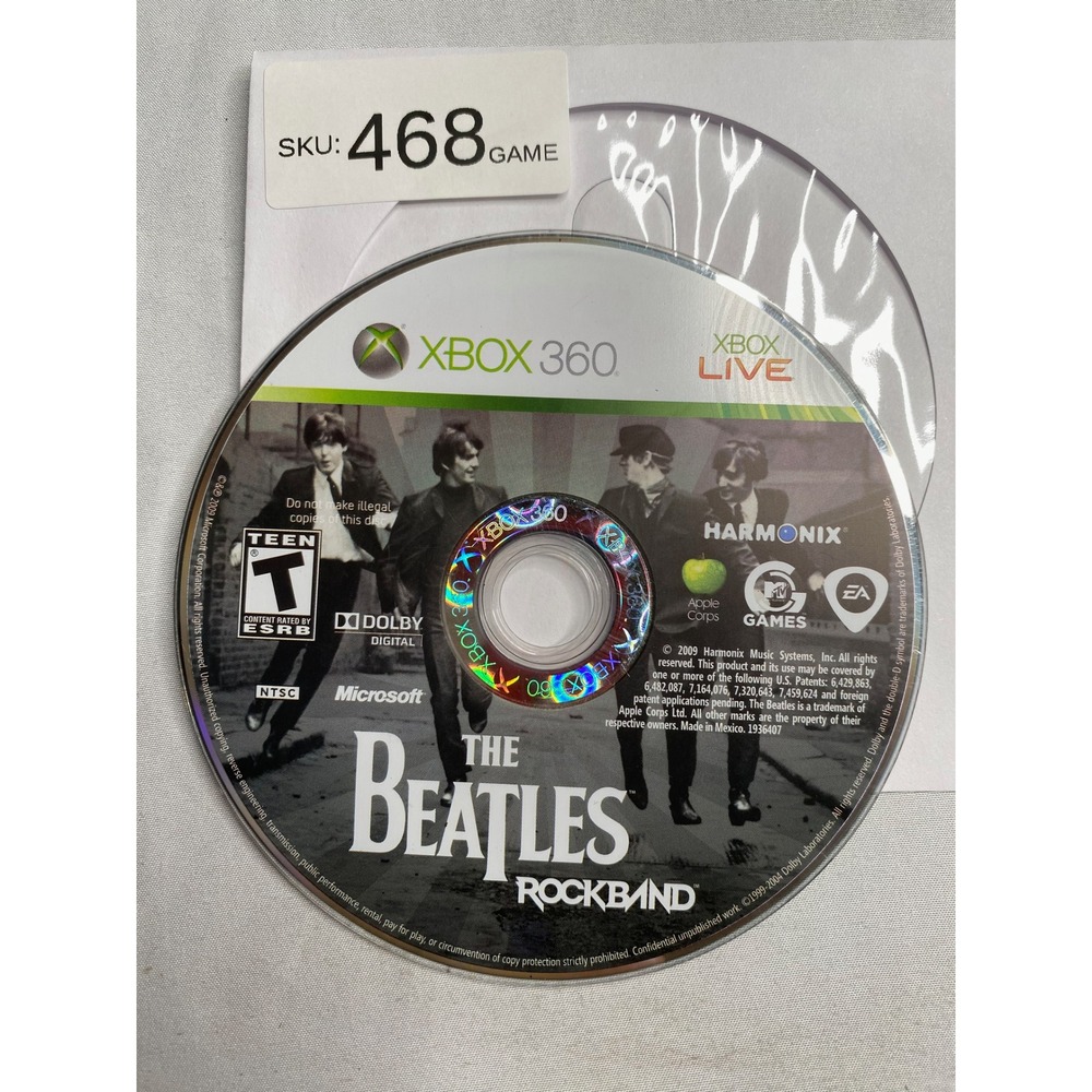 The Beatles Rock Band Xbox 360